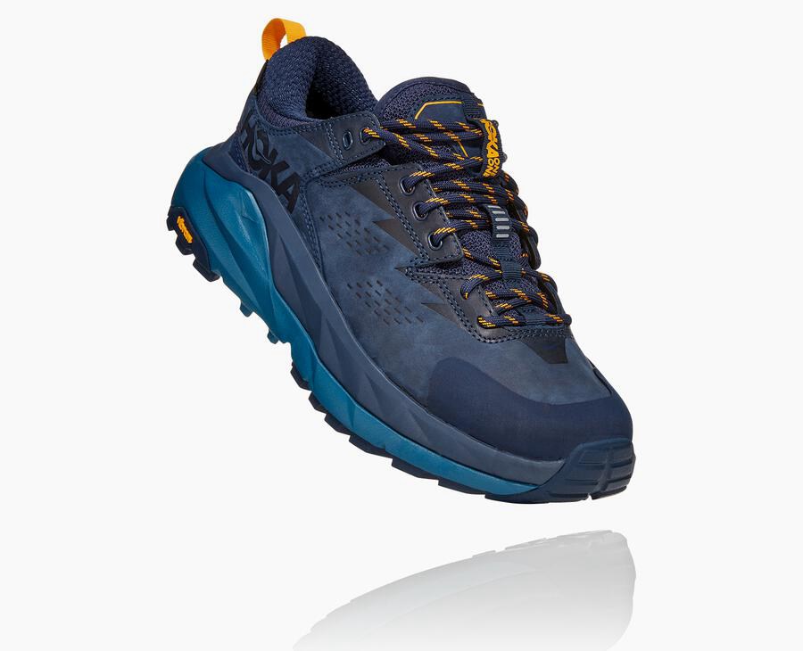 Hoka One One Spor Ayakkabı Kadın Lacivert - Kaha Kısa Gore-Tex - PM4968527